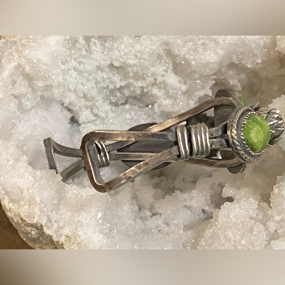 Sterling & Damele Turquoise Cuff - Picture 7 of 10